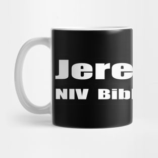 "Jeremiah NIV Bible Verses" Mug